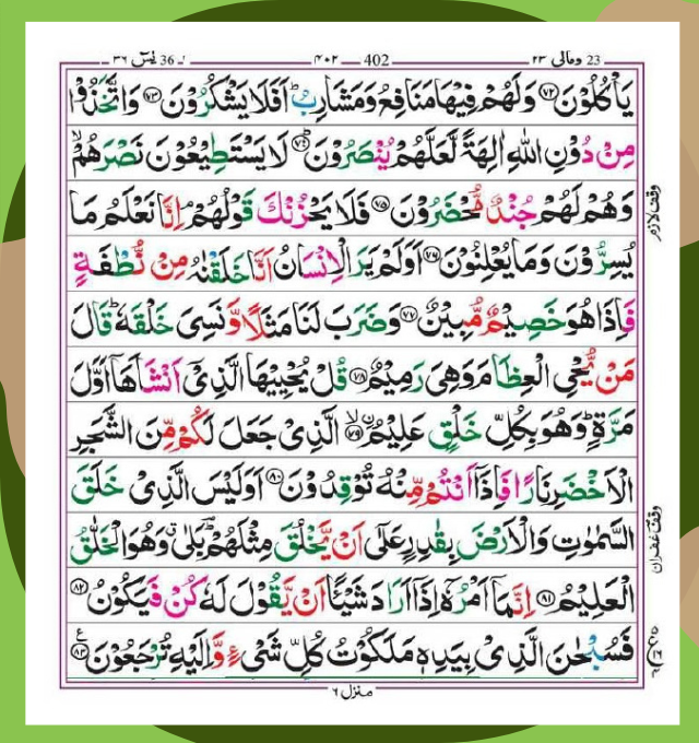 Surah e Yaseen page 6 1